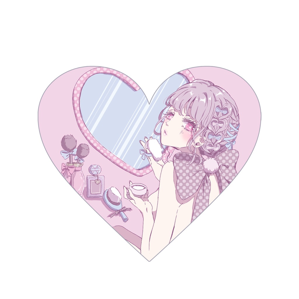 ステッカー『MakeUp』