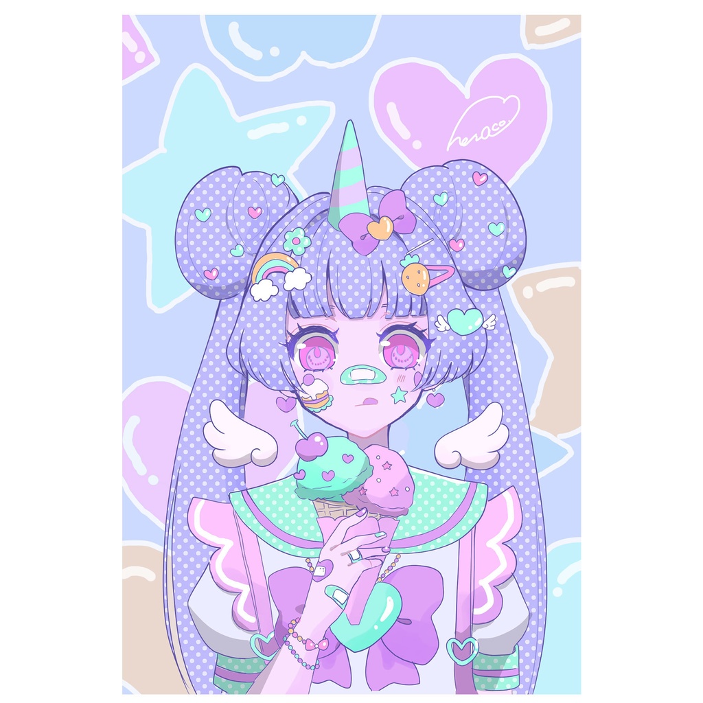 ポストカード『IceGirl』