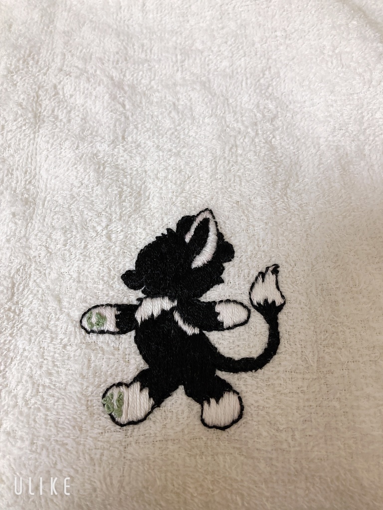 フェイスタオル/刺繍