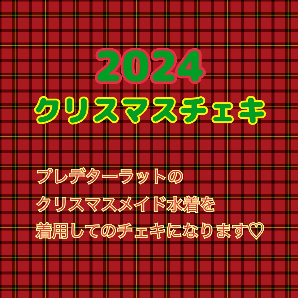 クリスマスチェキ🎅🏼 2枚セット