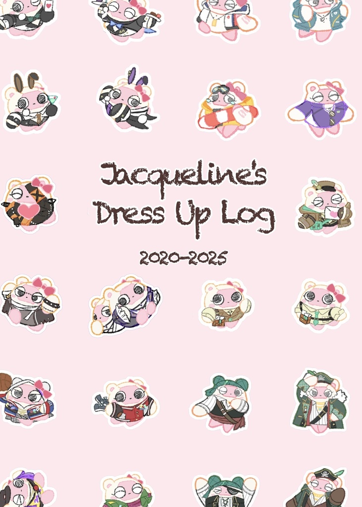 Jacqueline’s Dress Up Log 2020–2025