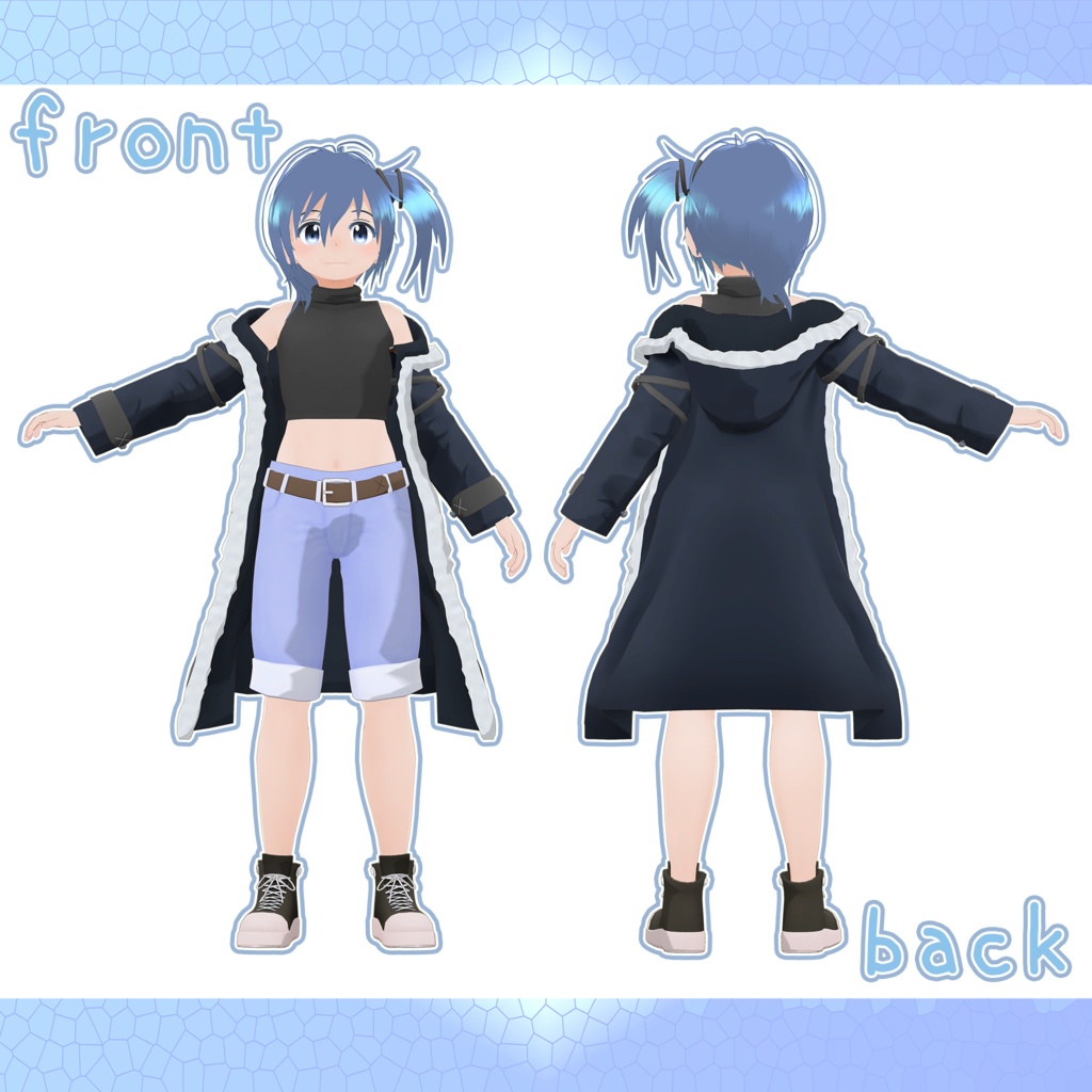 【サポート終了】オリジナル3Dモデル『スー』