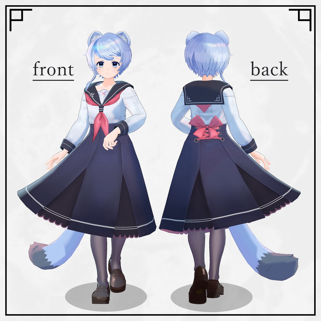 【VRChat向けモデル】えありぃ