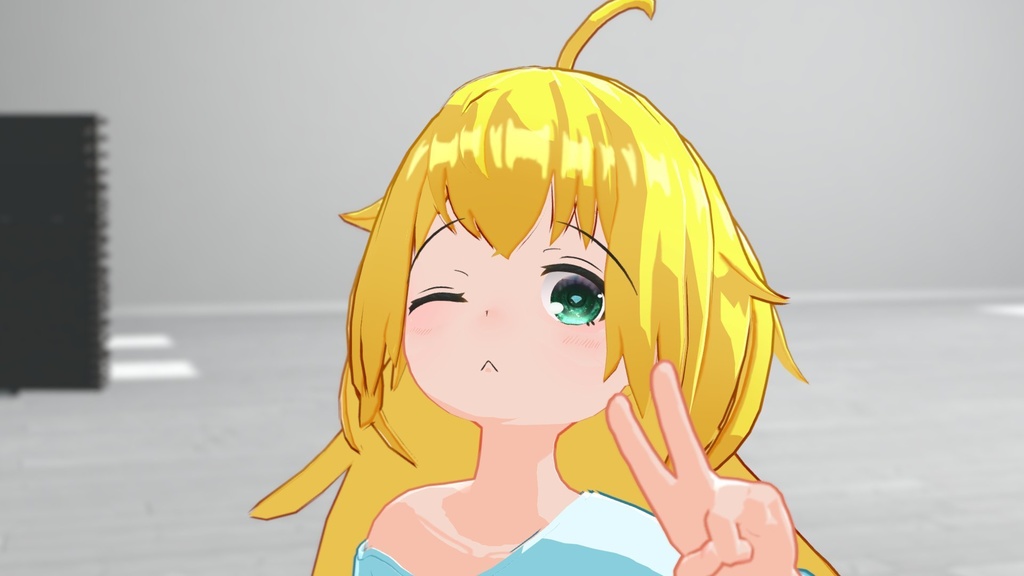 【VRChat向けモデル】うゆゆ