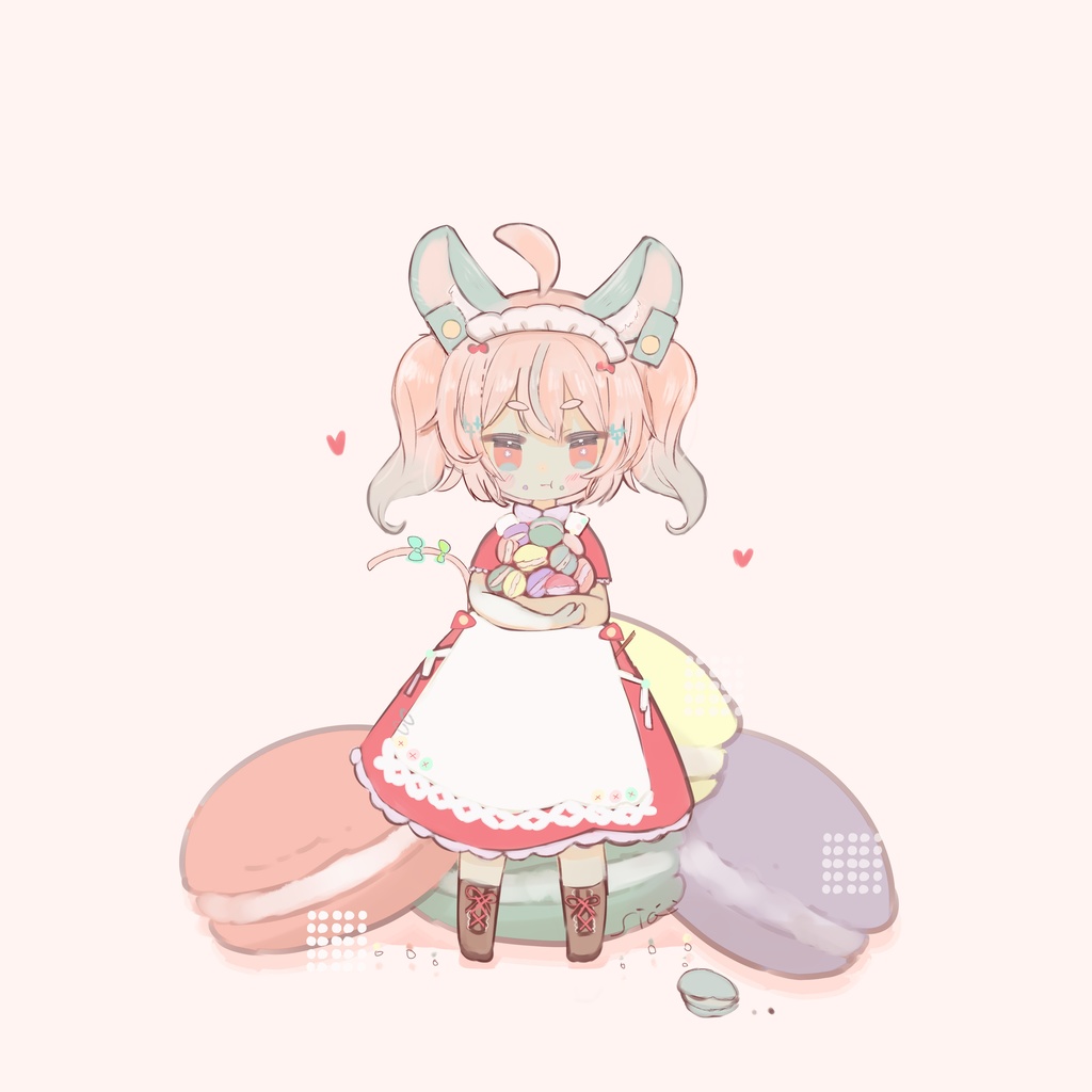 【Quest対応】【VRChat向けモデル】食いしん坊ねずみのまうちゃん