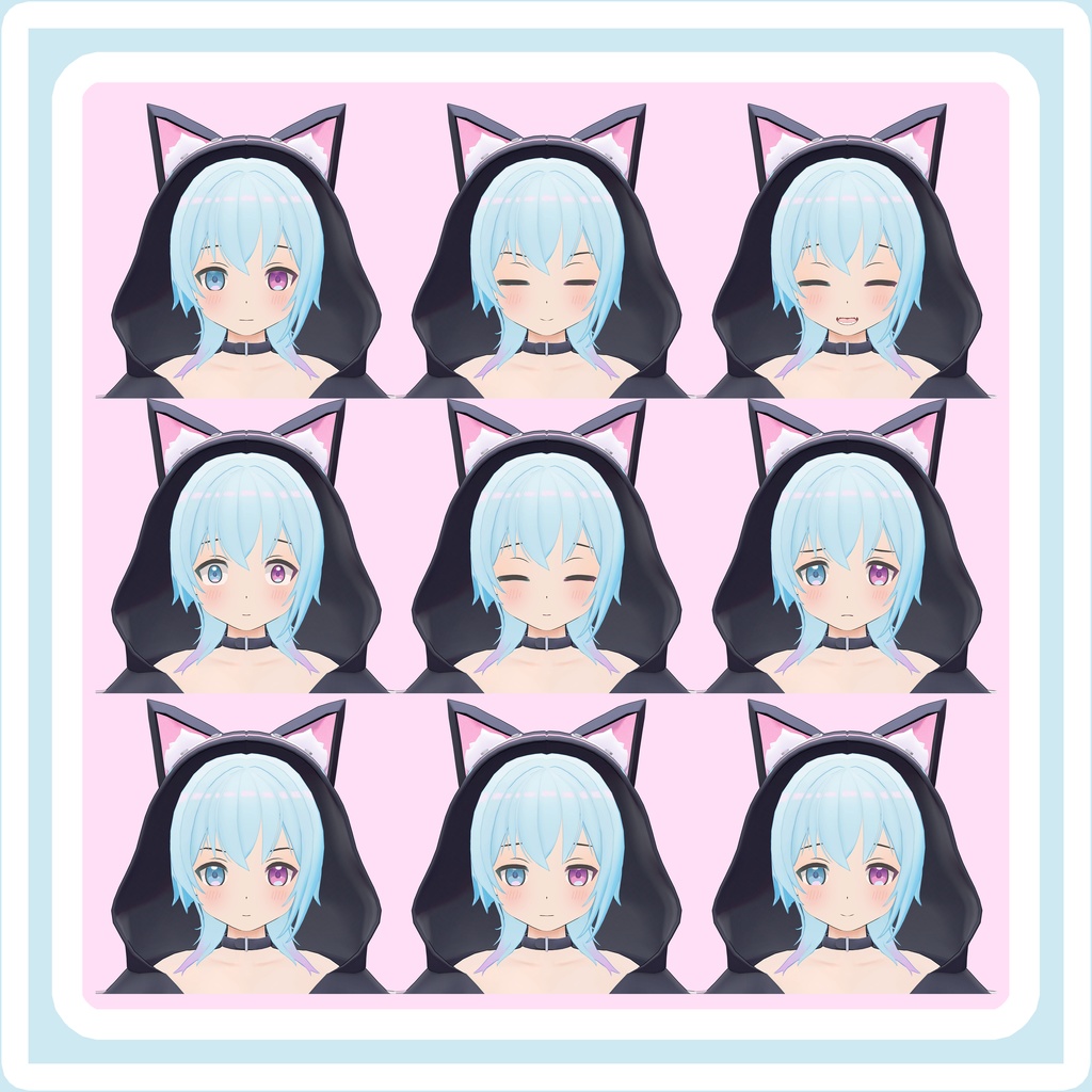 【VRChat向けモデル】とっか -Tokka -