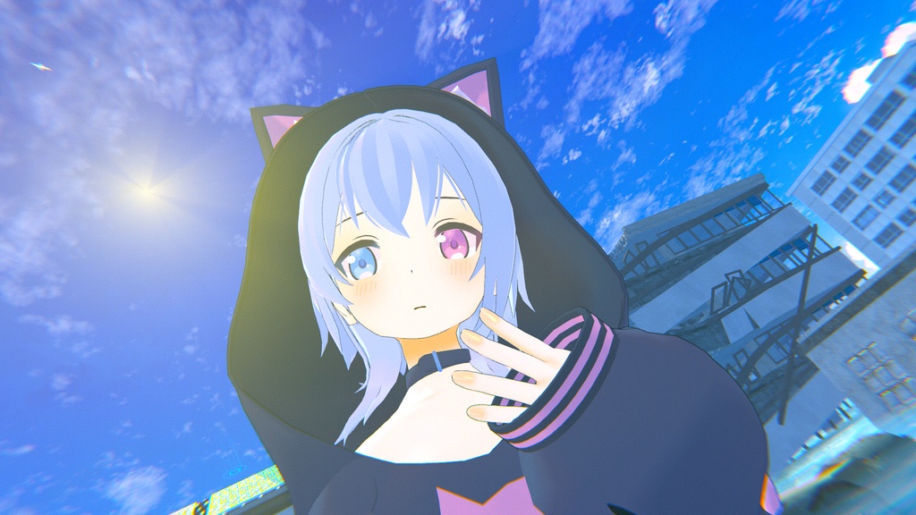 【VRChat向けモデル】とっか -Tokka -