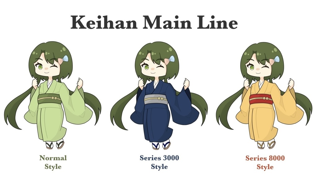 【京阪本線】ICカードステッカー