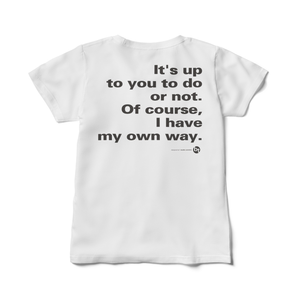 レディースTシャツ(HUNT or DIE)【break_through→】