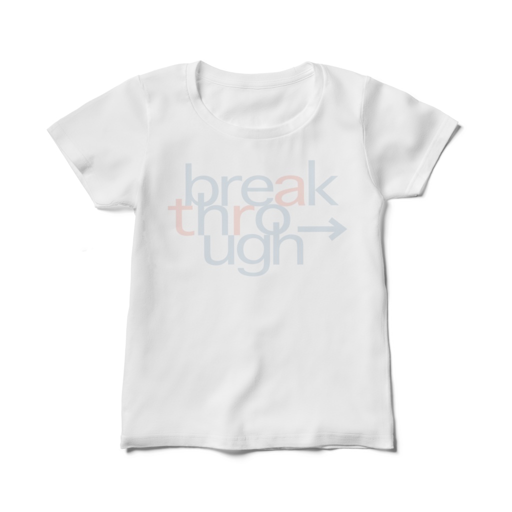 レディースTシャツ（music）【break_through→】