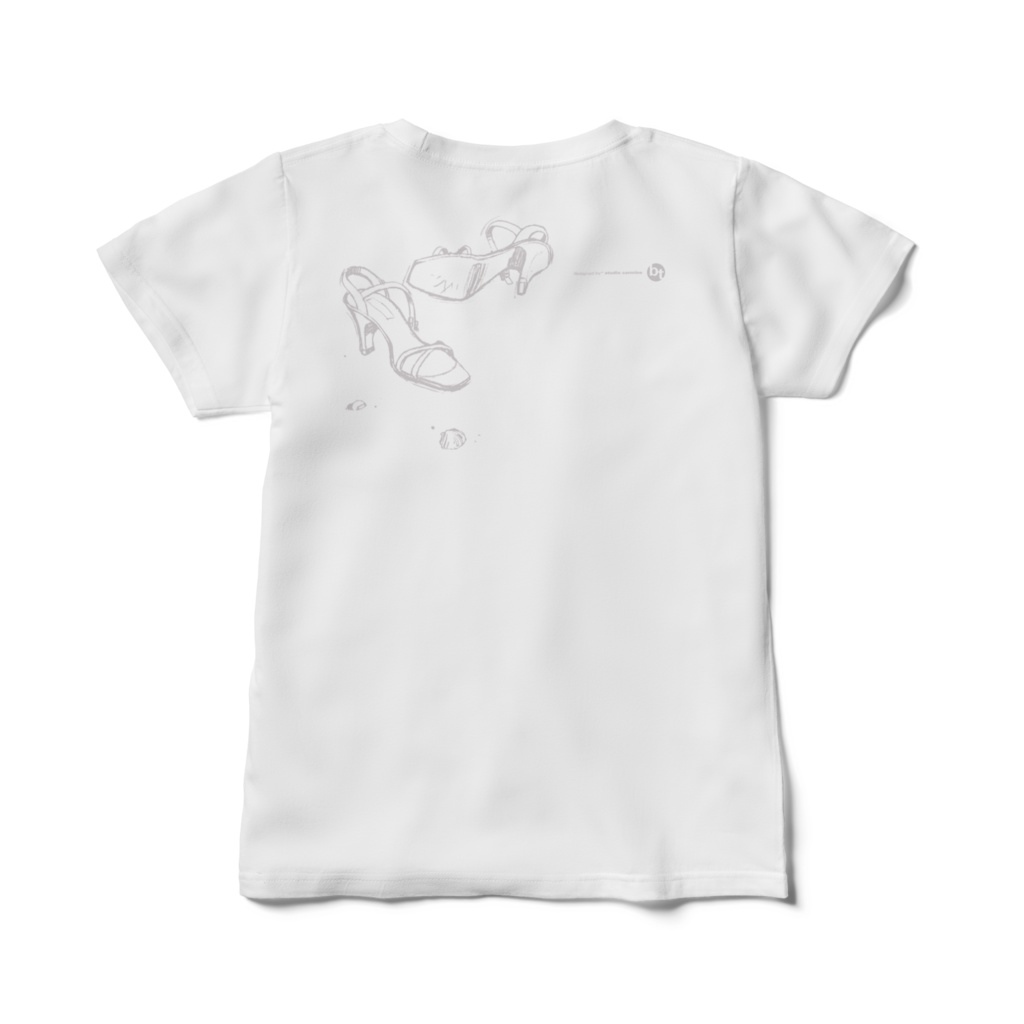 レディースTシャツ(beach)【break_through→】