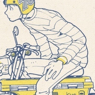 トートバッグL/M(kyo + motocompo)【break_through→】