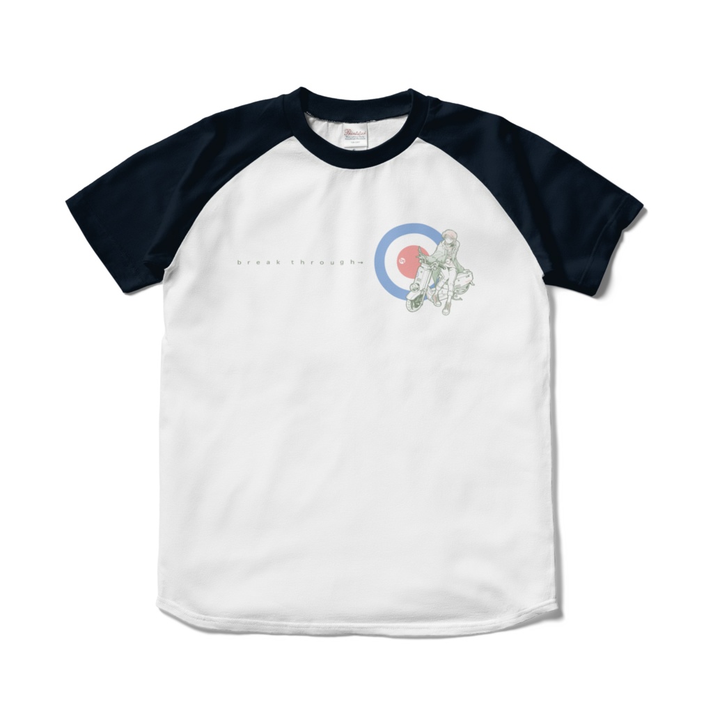 ラグランTシャツ(vox_mods)【break_through→】