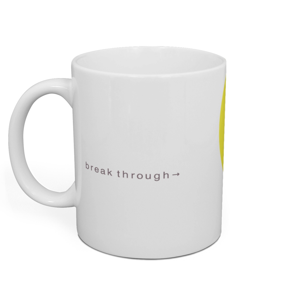 kyo + motocompoイエローマグ【break_through→】