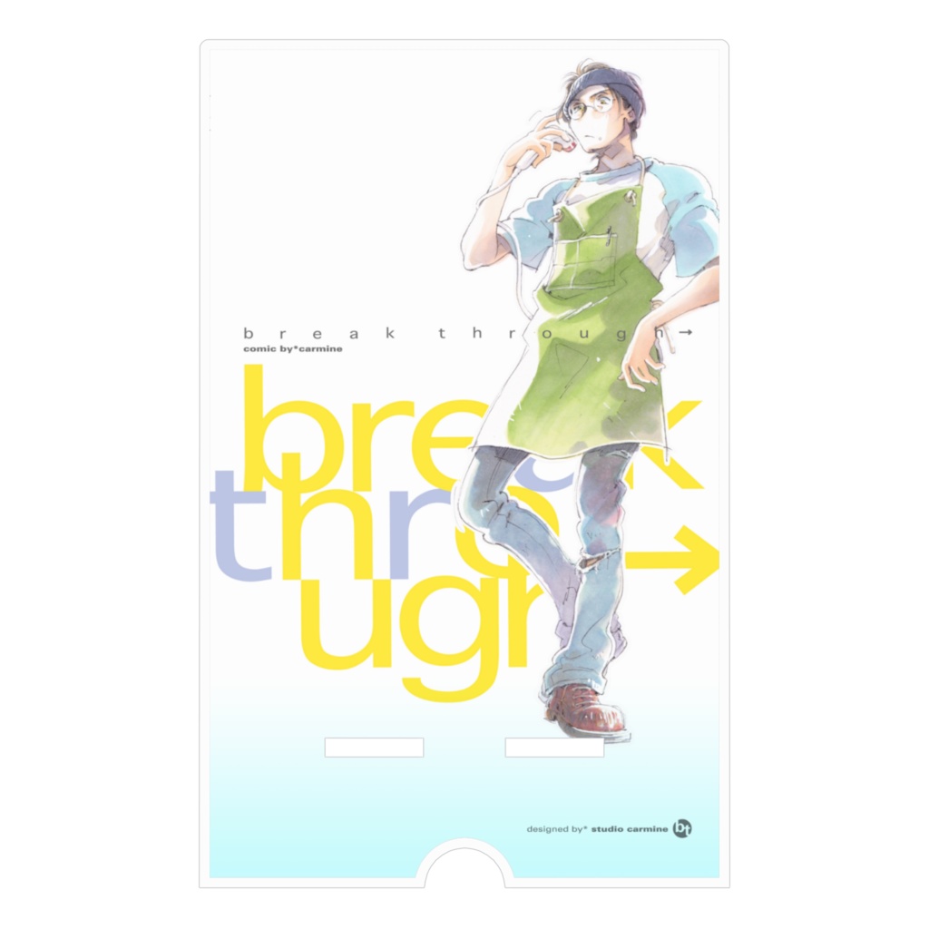 アクリルスマホスタンド(hiro)【break_through→】