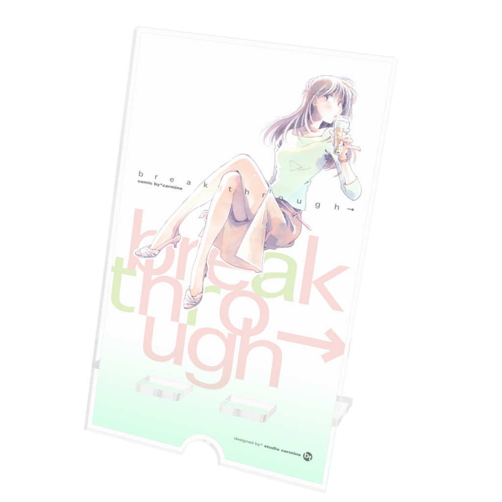 アクリルスマホスタンド(maki)【break_through→】