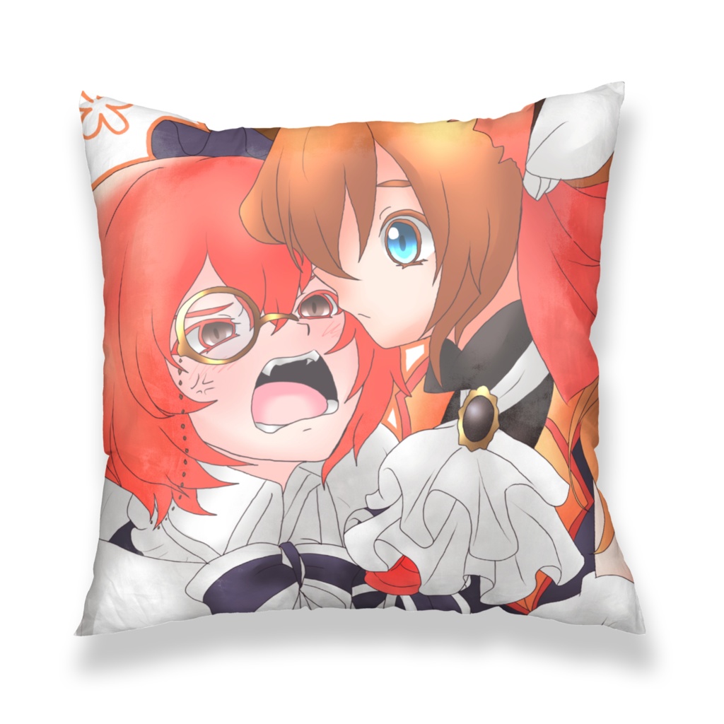 仲良しクッションカバー