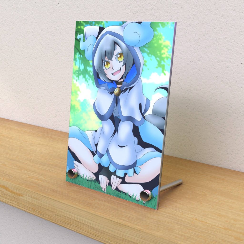 【2枚で完成】ウコン　アクリルフォトパネル