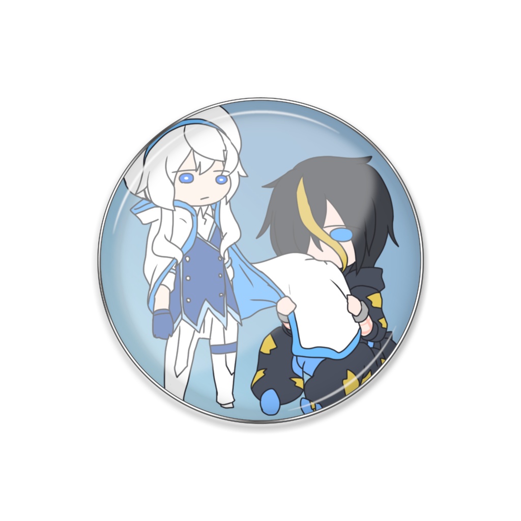 シンとラモルテ　ピンバッジ