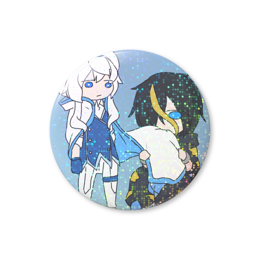 シンとラモルテ　缶バッジ