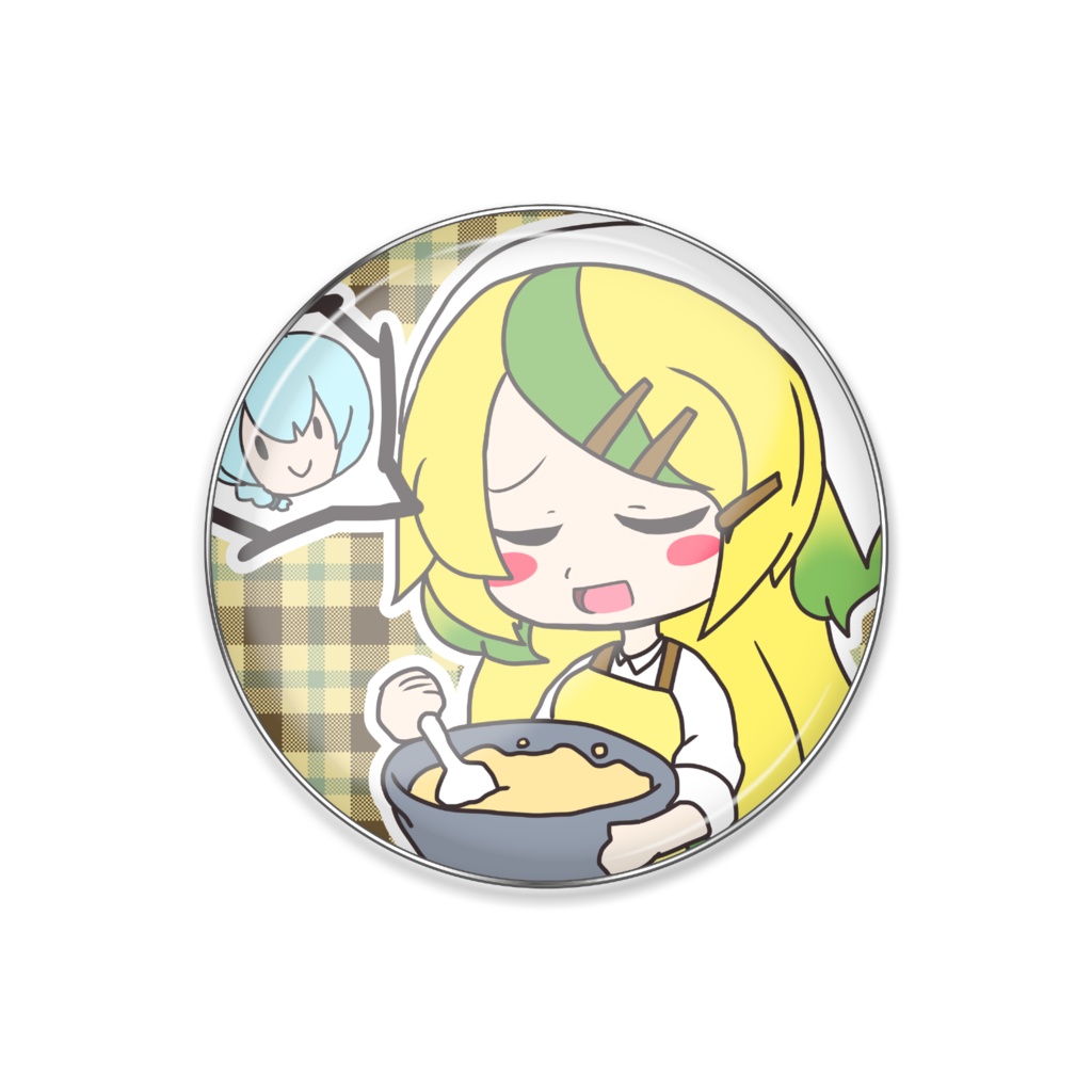 恋する乙女　ピンバッジ