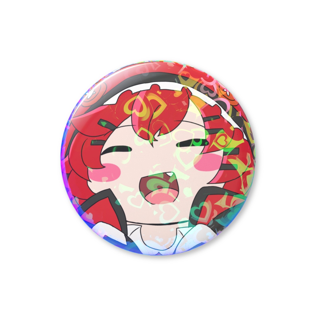 レッドペイン　缶バッジ