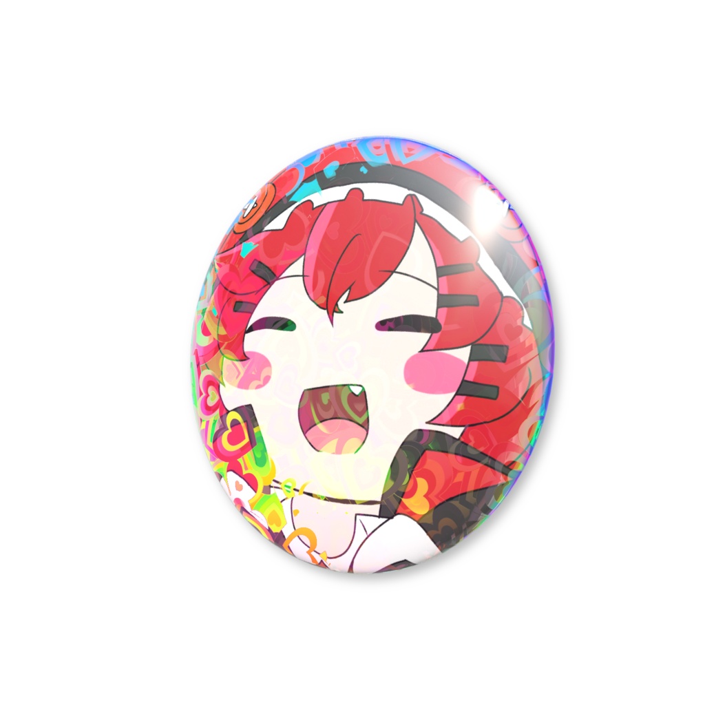 レッドペイン 缶バッジ