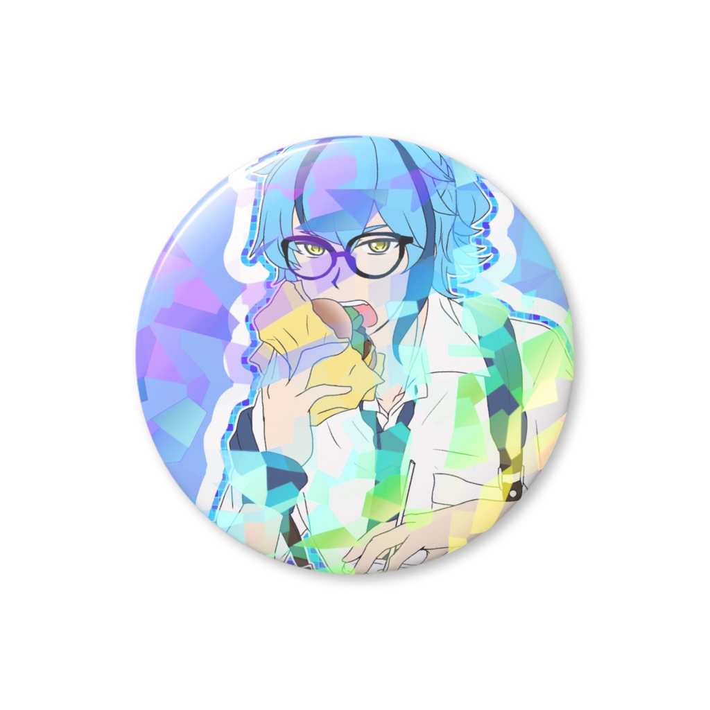 ラフなジャン　缶バッジ