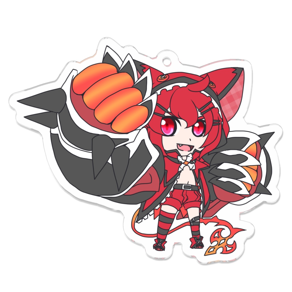 レッドペイン　アクリルキーホルダー