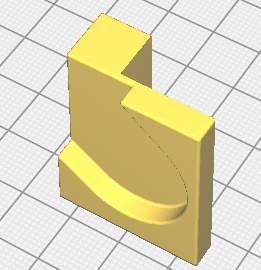 【無料DL】引き戸 耐震用 つっぱり棒ホルダーのSTLデータ
