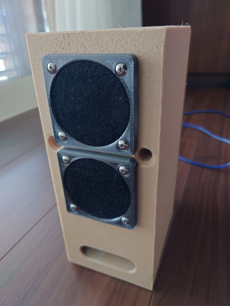 【VerUP】ダイソー300円USBミニスピーカーで造る 「3wayスピーカーのエンクロージャー」STLデータ