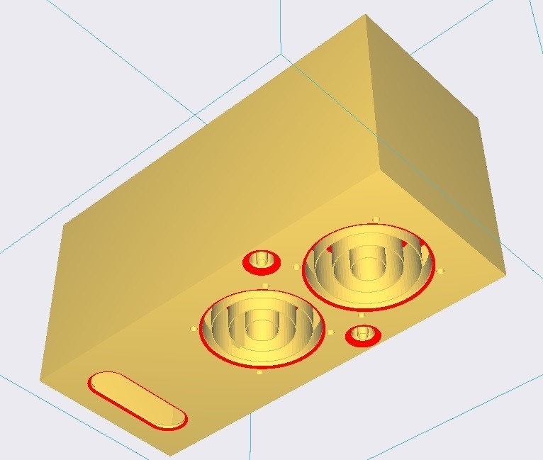 【VerUP】ダイソー300円USBミニスピーカーで造る 「3wayスピーカーのエンクロージャー」STLデータ