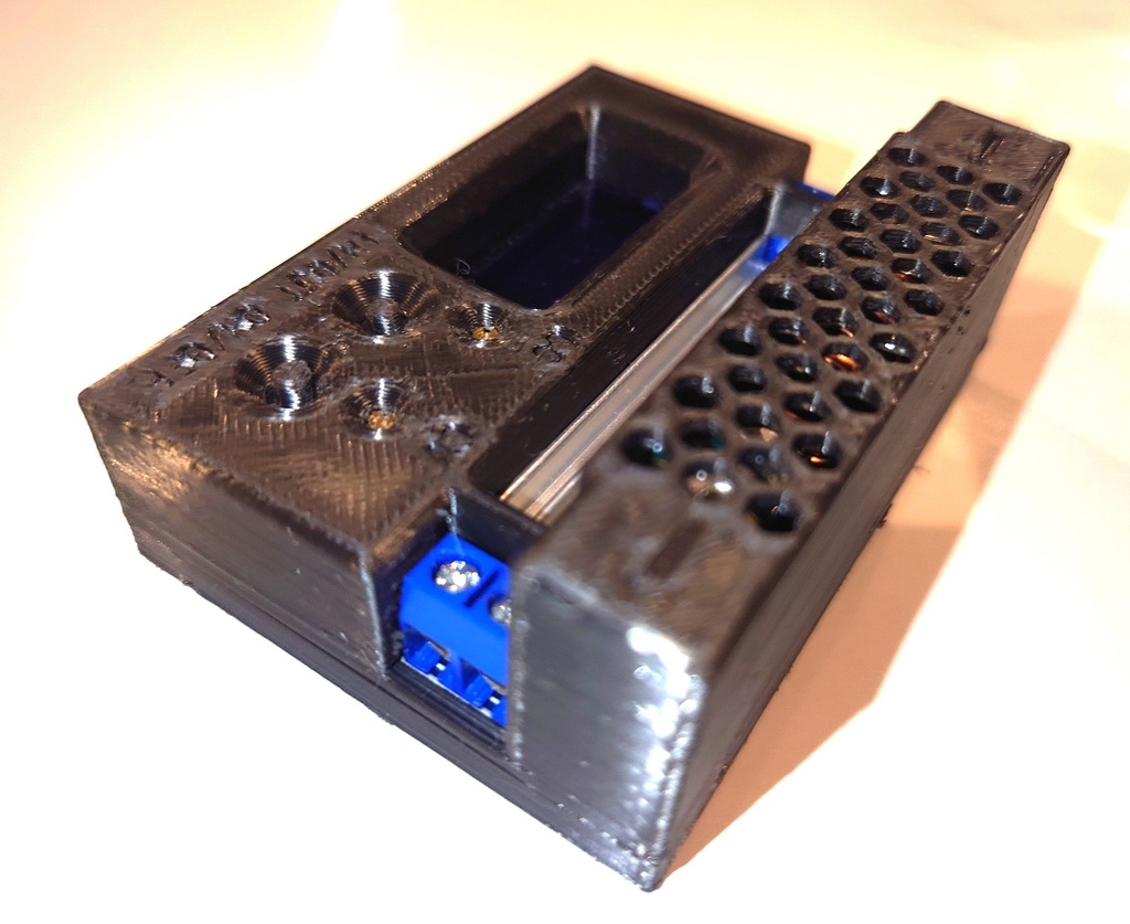 DiyStudio 昇降圧コンバータ専用 自作ケースのSTLデータ