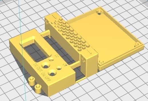 DiyStudio 昇降圧コンバータ専用 自作ケースのSTLデータ