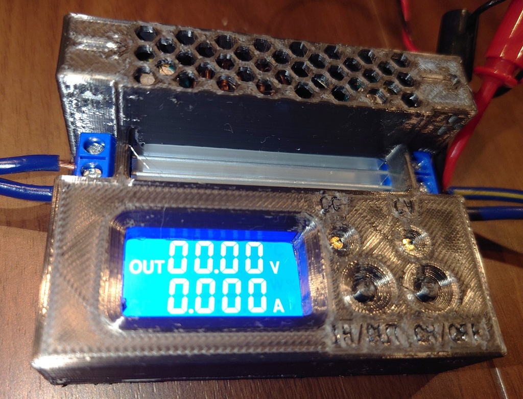 DiyStudio 昇降圧コンバータ専用 自作ケースのSTLデータ