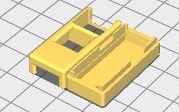【無料DL】USB-C 電源 PD デコイボード 専用ケースのSTLデータ