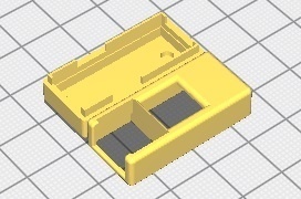 【無料DL】USB-C 電源 PD デコイボード 専用ケースのSTLデータ