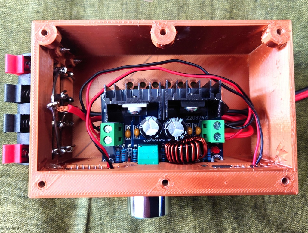 【Ver.UP】DROK DC バック コンバータ専用 自作ケースのSTLデータ