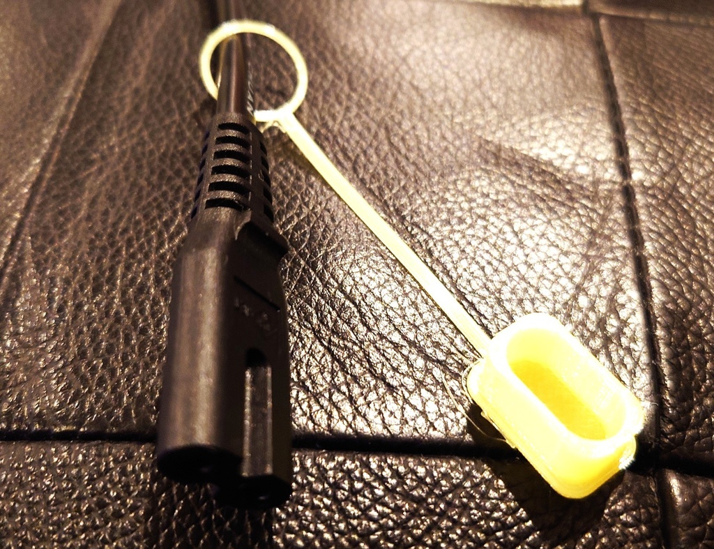 【無料DL】AC電源ケーブル端子カバーのSTLデータ