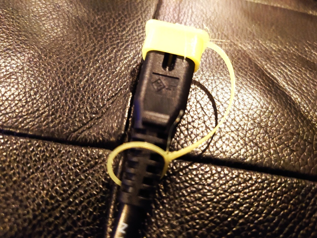 【無料DL】AC電源ケーブル端子カバーのSTLデータ