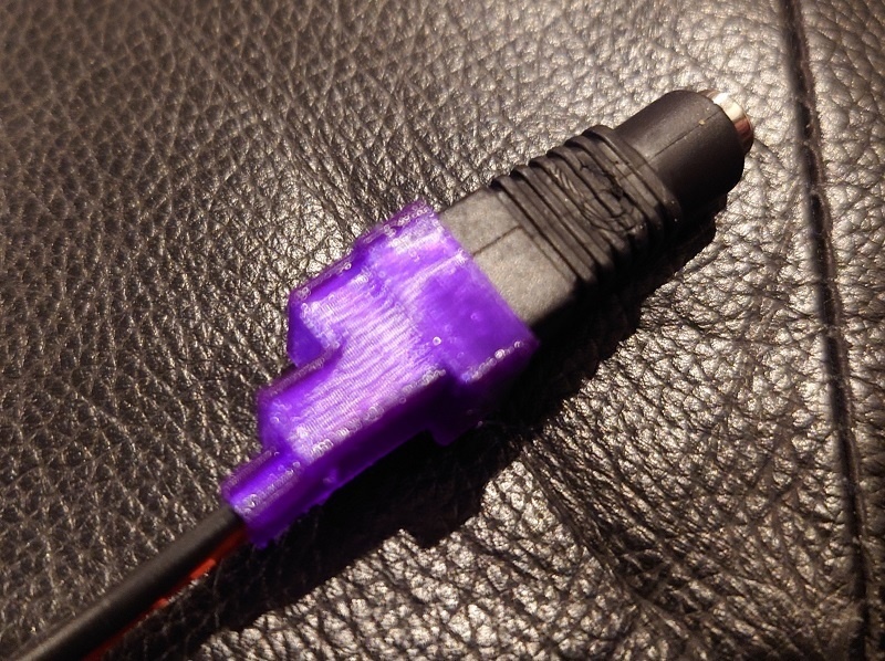 【無料DL】DCプラグ ネジ端子アダプター用 絶縁カバーのSTLデータ