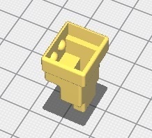 【無料DL】DCプラグ ネジ端子アダプター用 絶縁カバーのSTLデータ