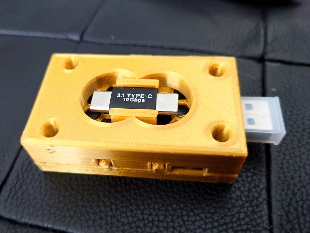 【無料DL】Makerfire N20 (1.54) USB電圧電流テスター専用 自作ケースのSTLデータ