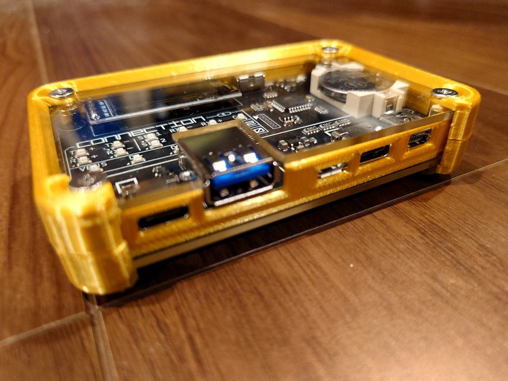 【無料DL】BitTradeOne USB CABLE CHECKER 2 付属ケース 補完キット のSTLデータ