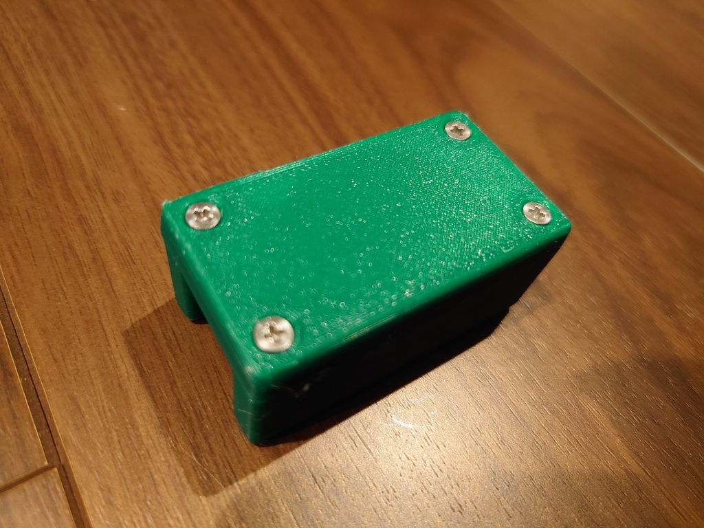 【無料DL】汎用 1チャンネル リレーモジュール用 保護ケース のSTLデータ