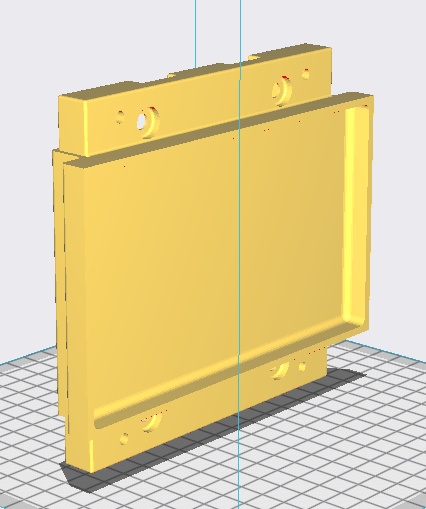 アイリスオーヤマ製 ポータブルクーラー用 窓パネル結合アダプター のSTLデータ