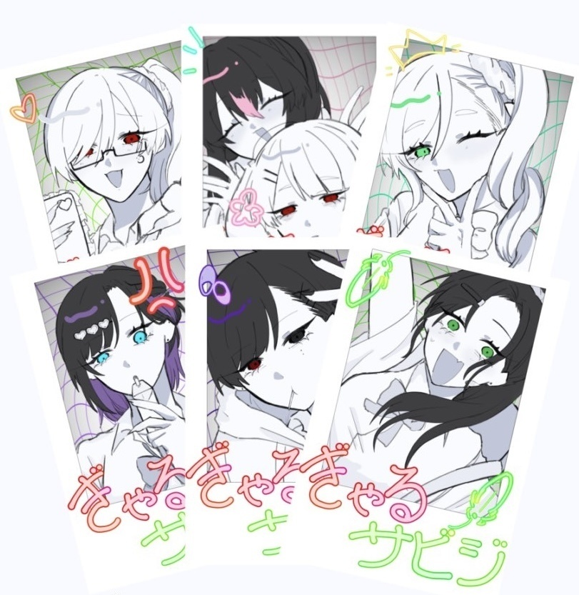 チェキ風プリント