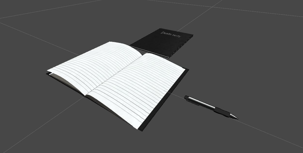 Notebook | VRChat Asset + Blend File