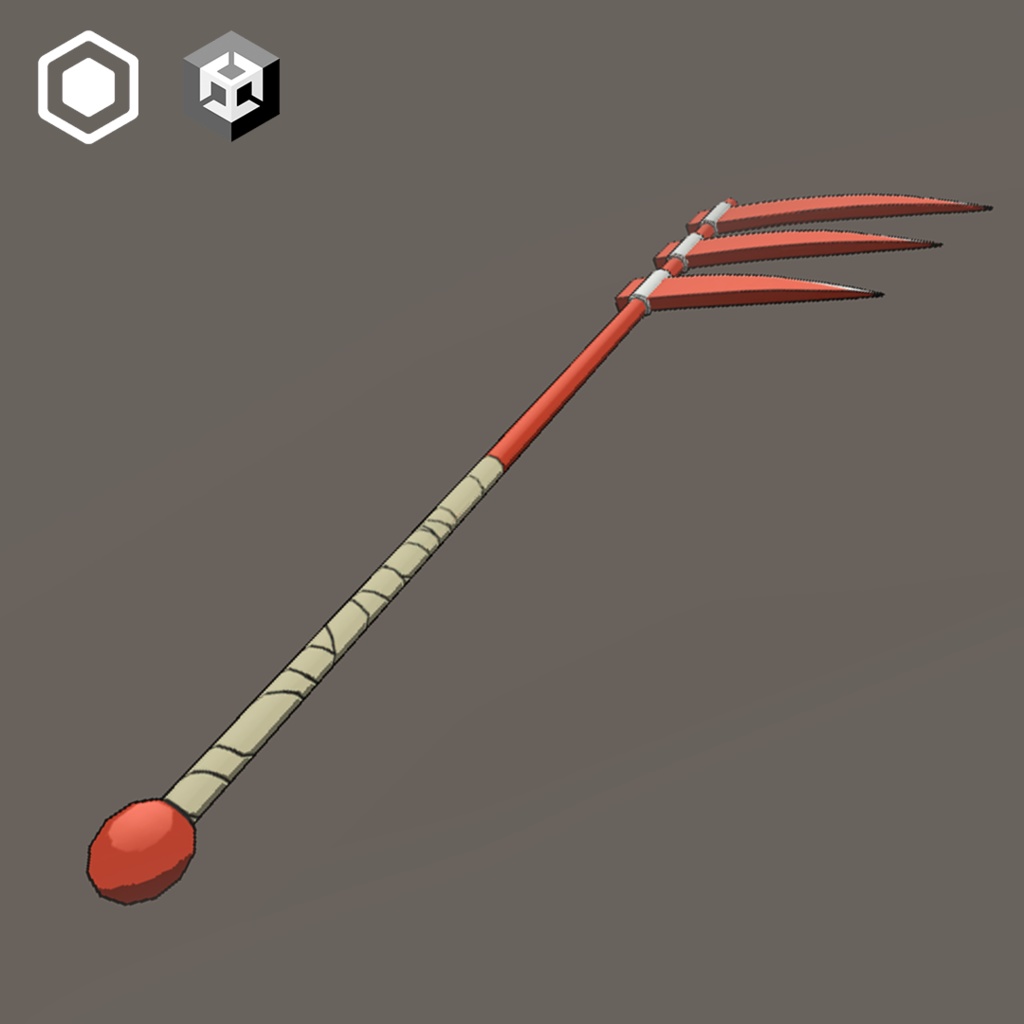 大鎌|VRチャットアセット+ブレンドファイル | Scythe | VR Chat Asset + Blend File