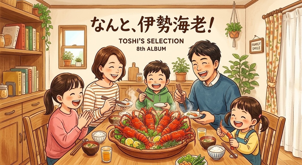 アルバム8　なんと、伊勢海老！